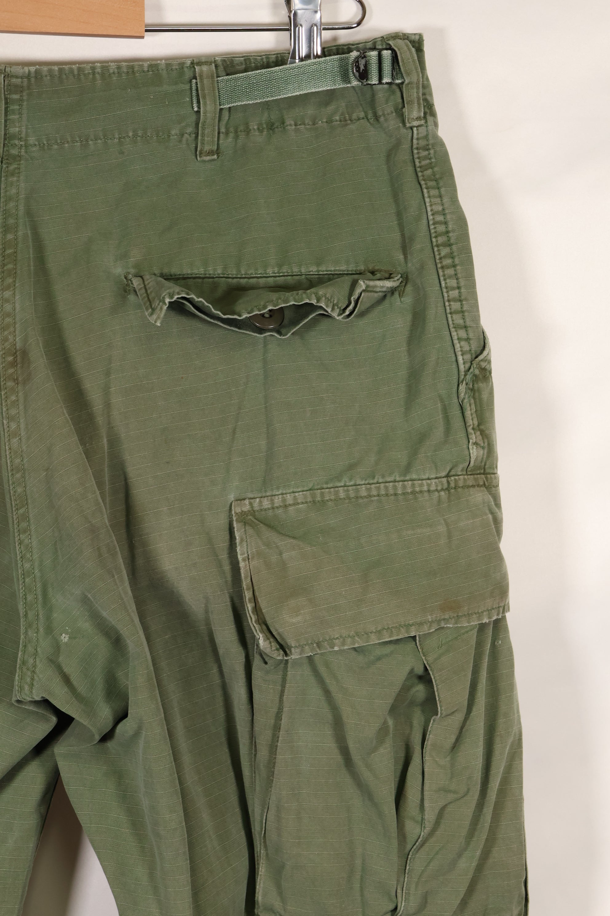 1967〜68年頃　M-Sサイズ　4th Model ジャングルファティーグ　パンツ　中古品　映画会社放出