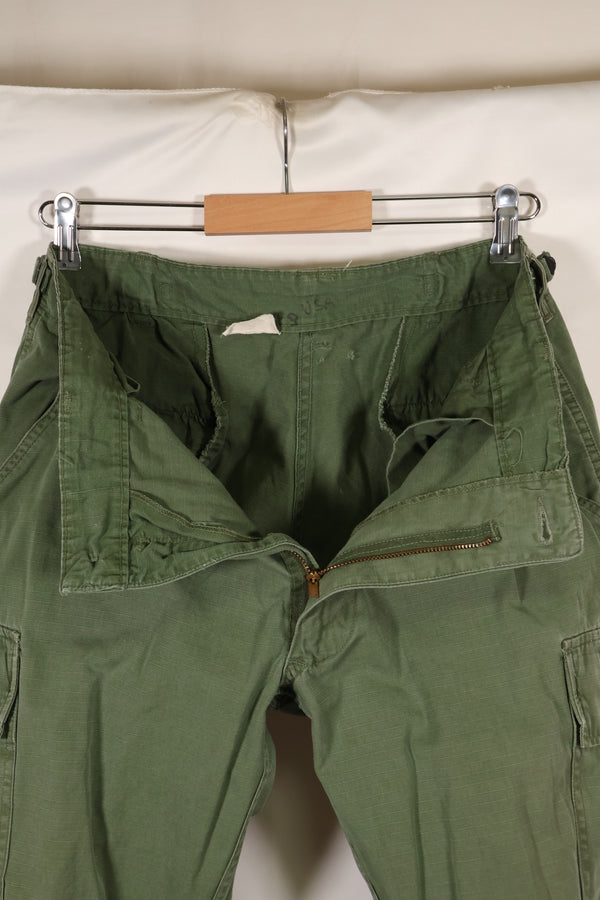 Circa 1968 M-S Size 4th Model Jungle Fatigue Pants, Used, Released by Film Company