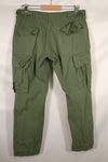 Circa 1968 M-S Size 4th Model Jungle Fatigue Pants, Used, Released by Film Company