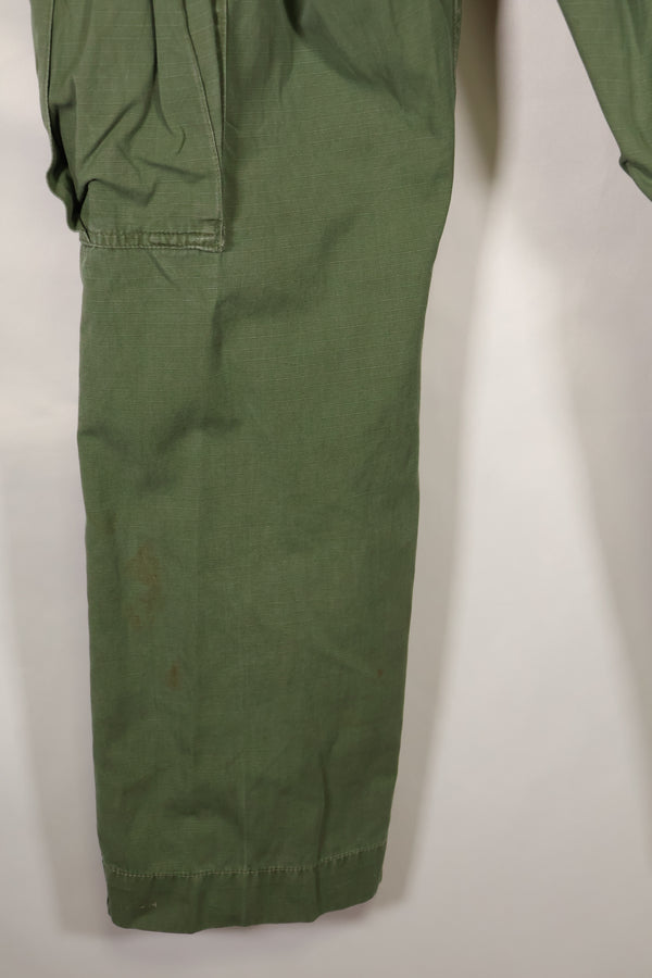 Circa 1968 M-S Size 4th Model Jungle Fatigue Pants, Used, Released by Film Company
