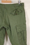 Circa 1968 M-S Size 4th Model Jungle Fatigue Pants, Used, Released by Film Company