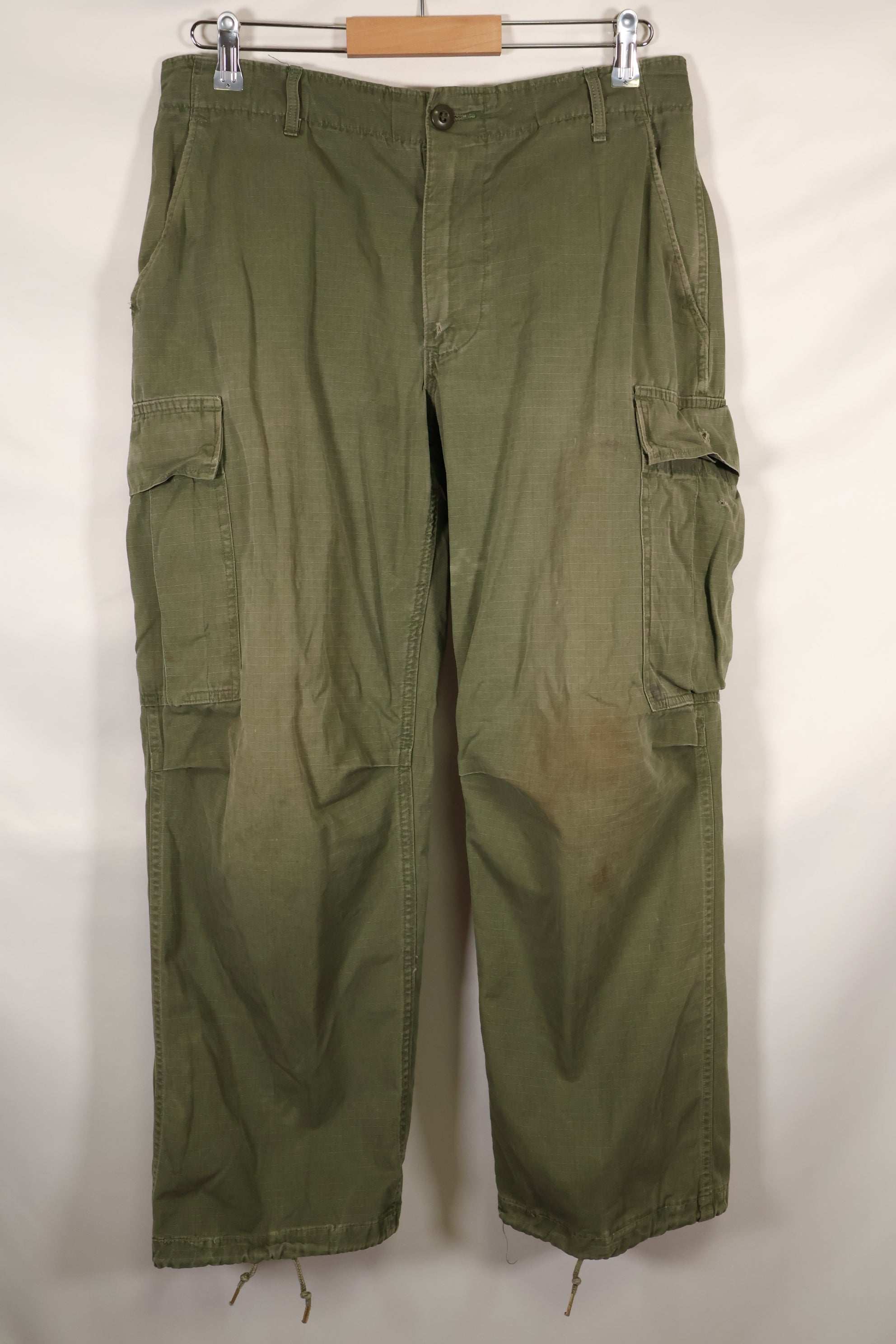 Circa 1969 M-S Size 4th Model Jungle Fatigue Pants, Used, Released by Film Company