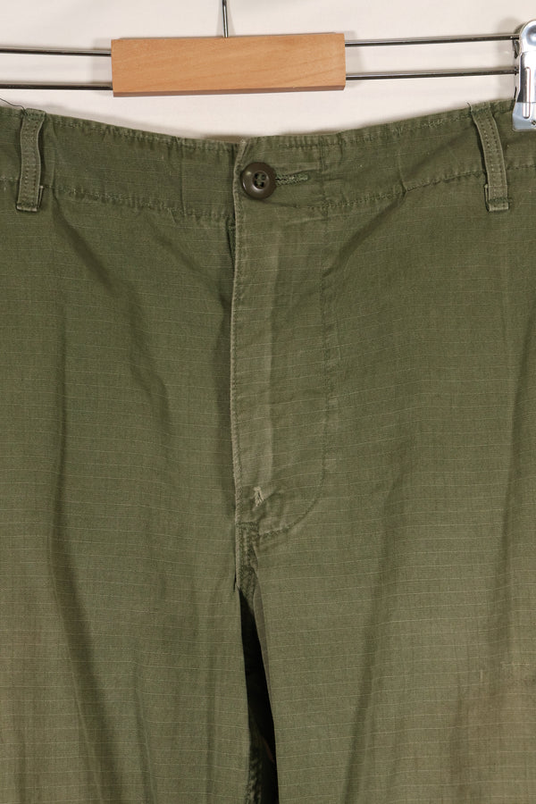 Circa 1969 M-S Size 4th Model Jungle Fatigue Pants, Used, Released by Film Company