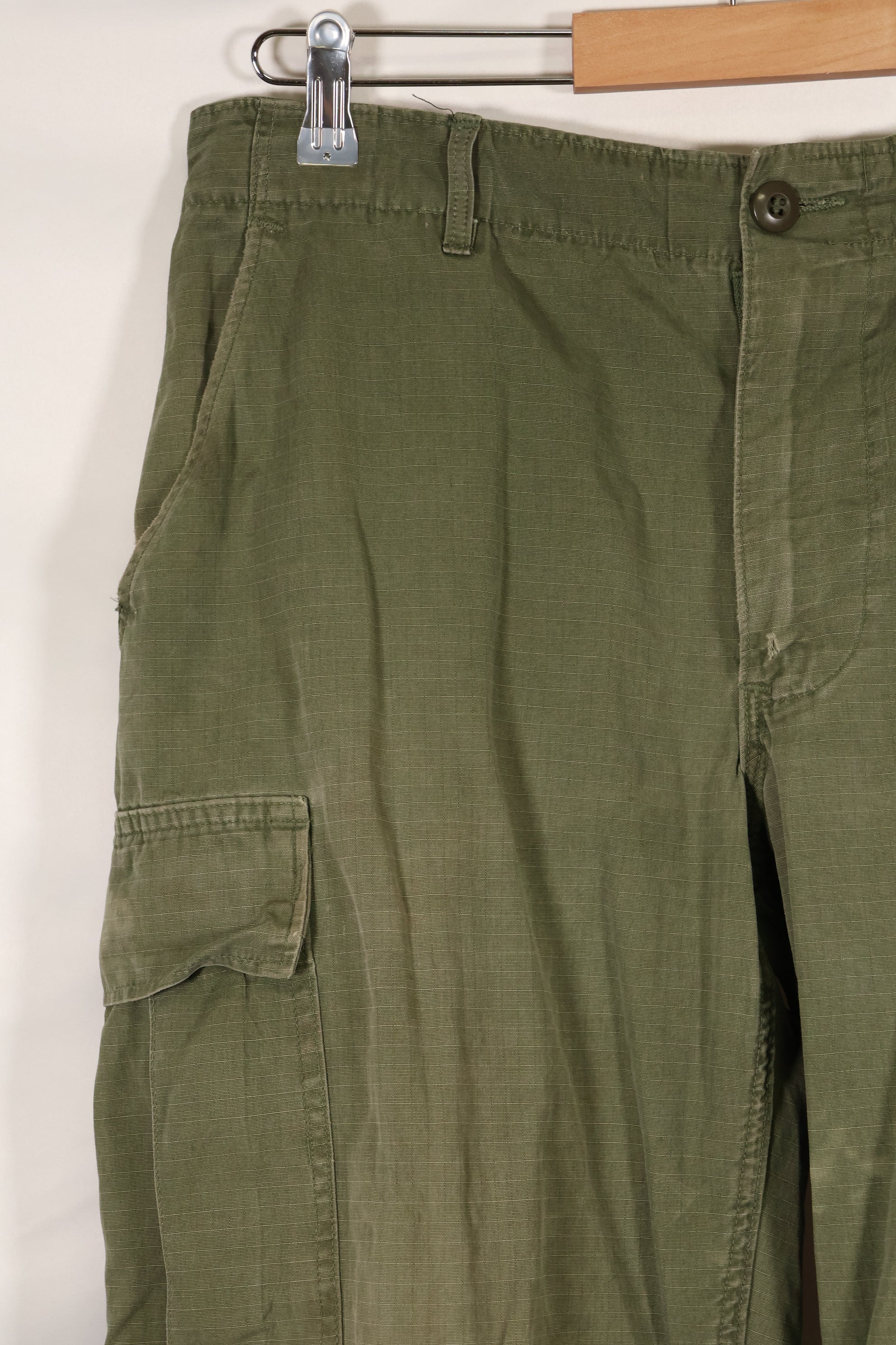 Circa 1969 M-S Size 4th Model Jungle Fatigue Pants, Used, Released by Film Company