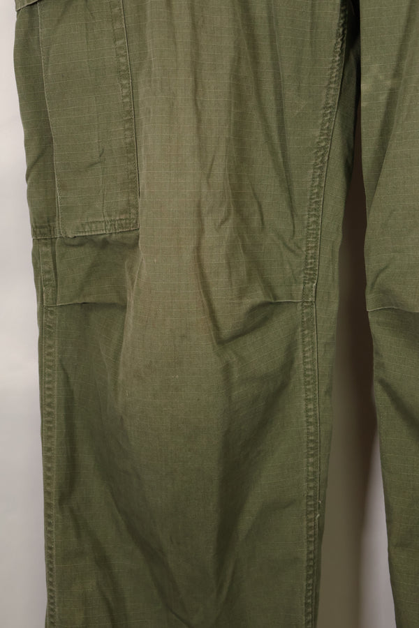 Circa 1969 M-S Size 4th Model Jungle Fatigue Pants, Used, Released by Film Company