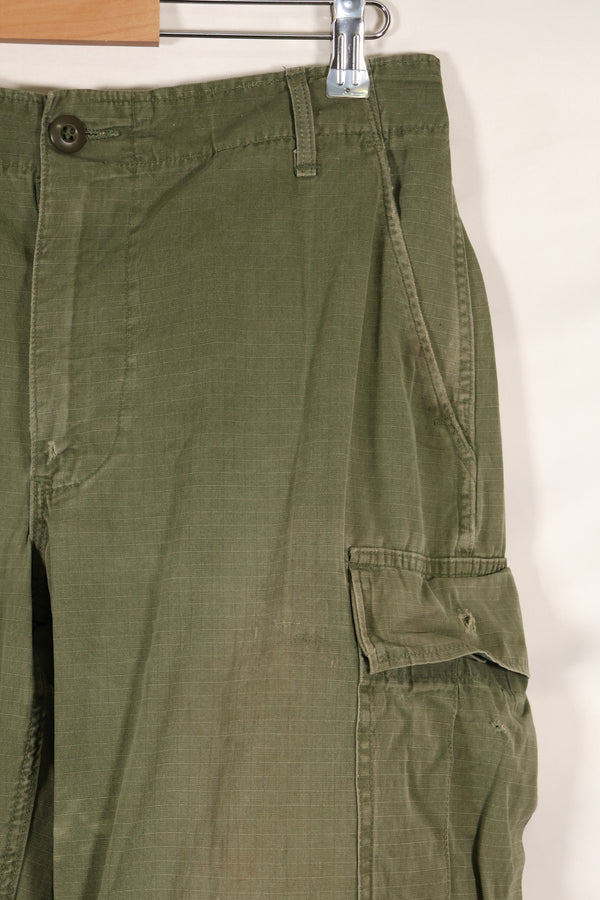 Circa 1969 M-S Size 4th Model Jungle Fatigue Pants, Used, Released by Film Company