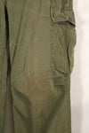 Circa 1969 M-S Size 4th Model Jungle Fatigue Pants, Used, Released by Film Company