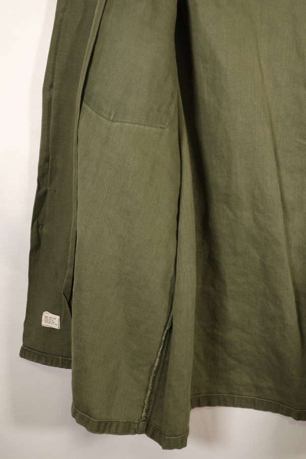 1975年契約　16 1/2 x 32　OG-107　ユーティリティシャツ　パッチ後付けあり　中古品