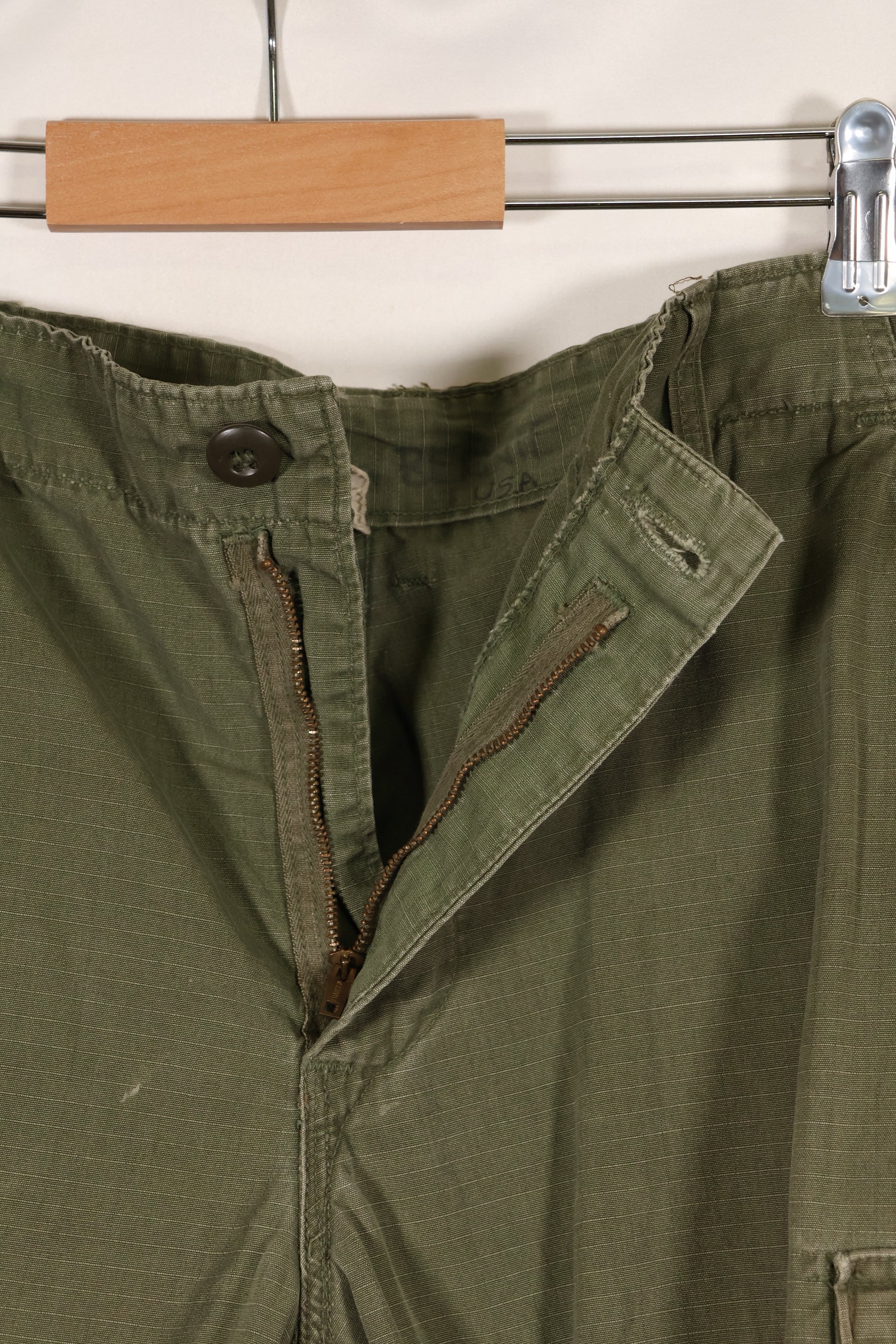 Circa 1969 M-S Size 4th Model Jungle Fatigue Pants, Used, Film Company Release B