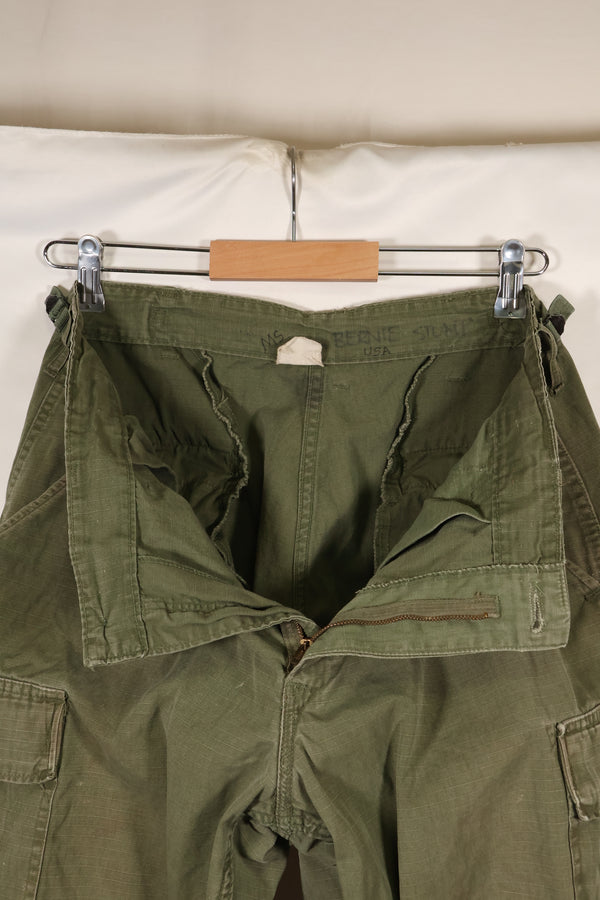Circa 1969 M-S Size 4th Model Jungle Fatigue Pants, Used, Film Company Release B