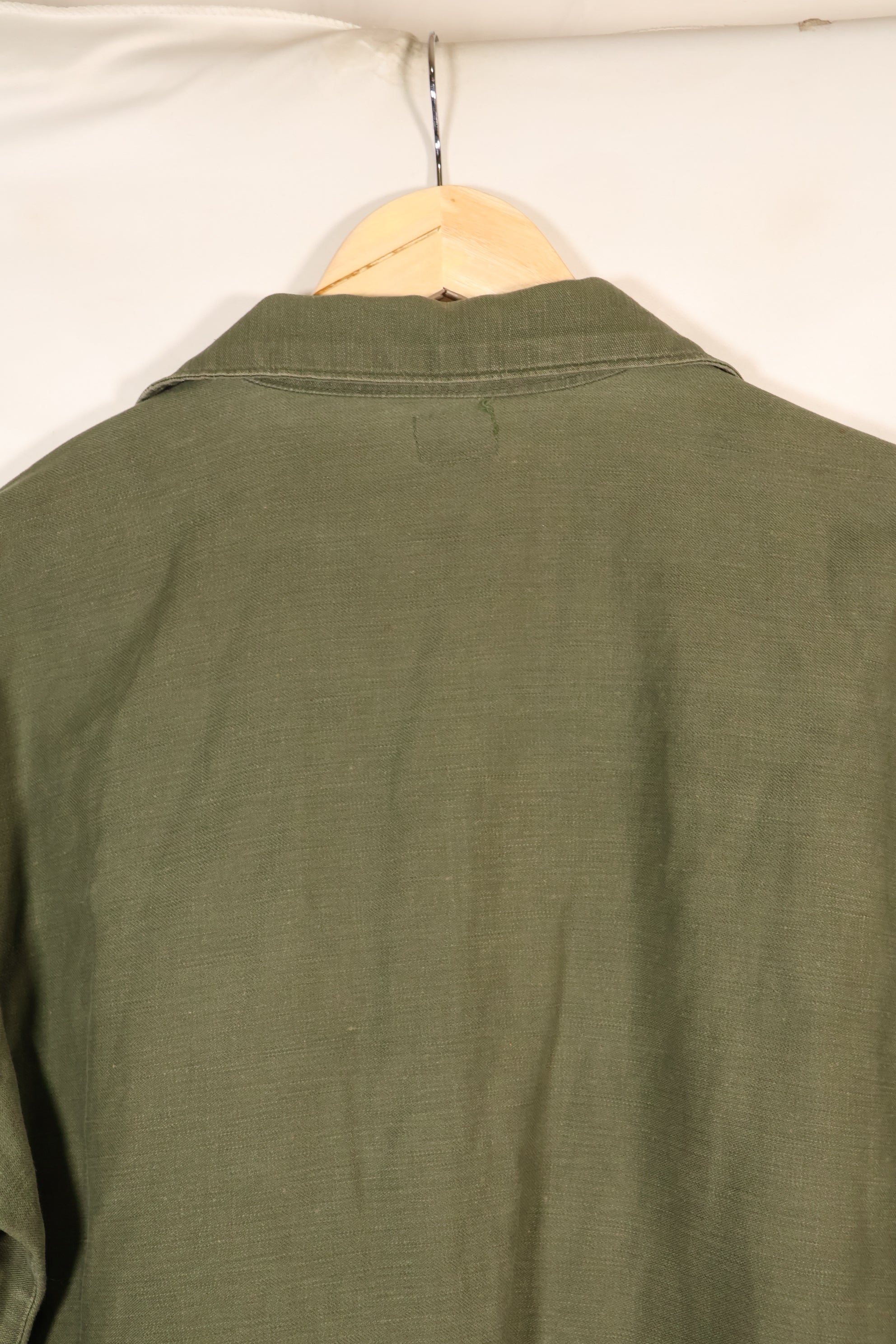 1975年契約　16 1/2 x 32　OG-107　ユーティリティシャツ　パッチ後付けあり　中古品