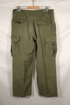 Circa 1969 M-S Size 4th Model Jungle Fatigue Pants, Used, Film Company Release B