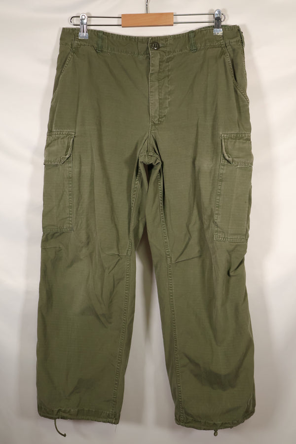 1966年〜68年頃　M-Sサイズ　4th Model ジャングルファティーグ　パンツ　中古品　映画会社放出 B