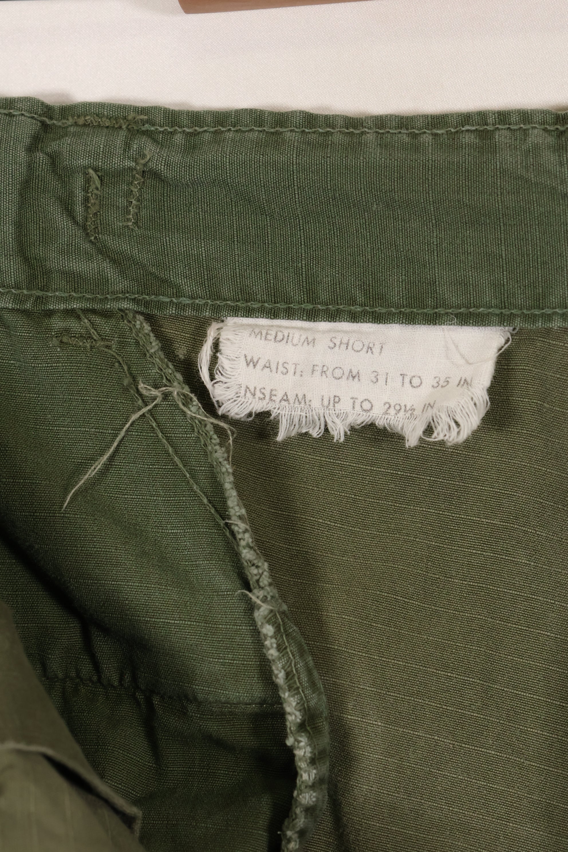 1966年〜68年頃　M-Sサイズ　4th Model ジャングルファティーグ　パンツ　中古品　映画会社放出 B