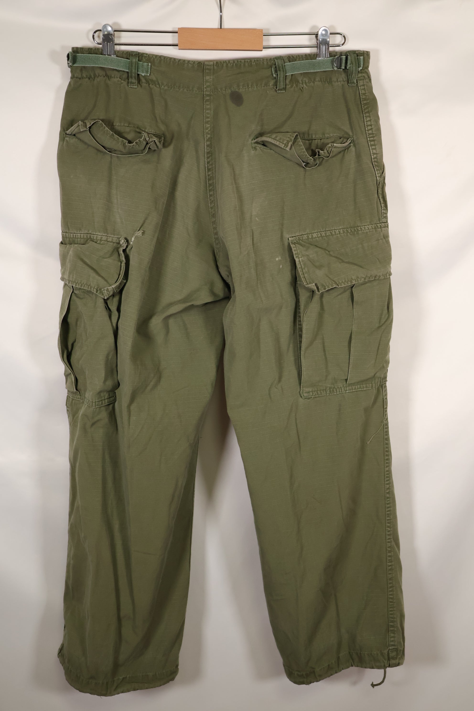 1966年〜68年頃　M-Sサイズ　4th Model ジャングルファティーグ　パンツ　中古品　映画会社放出 B