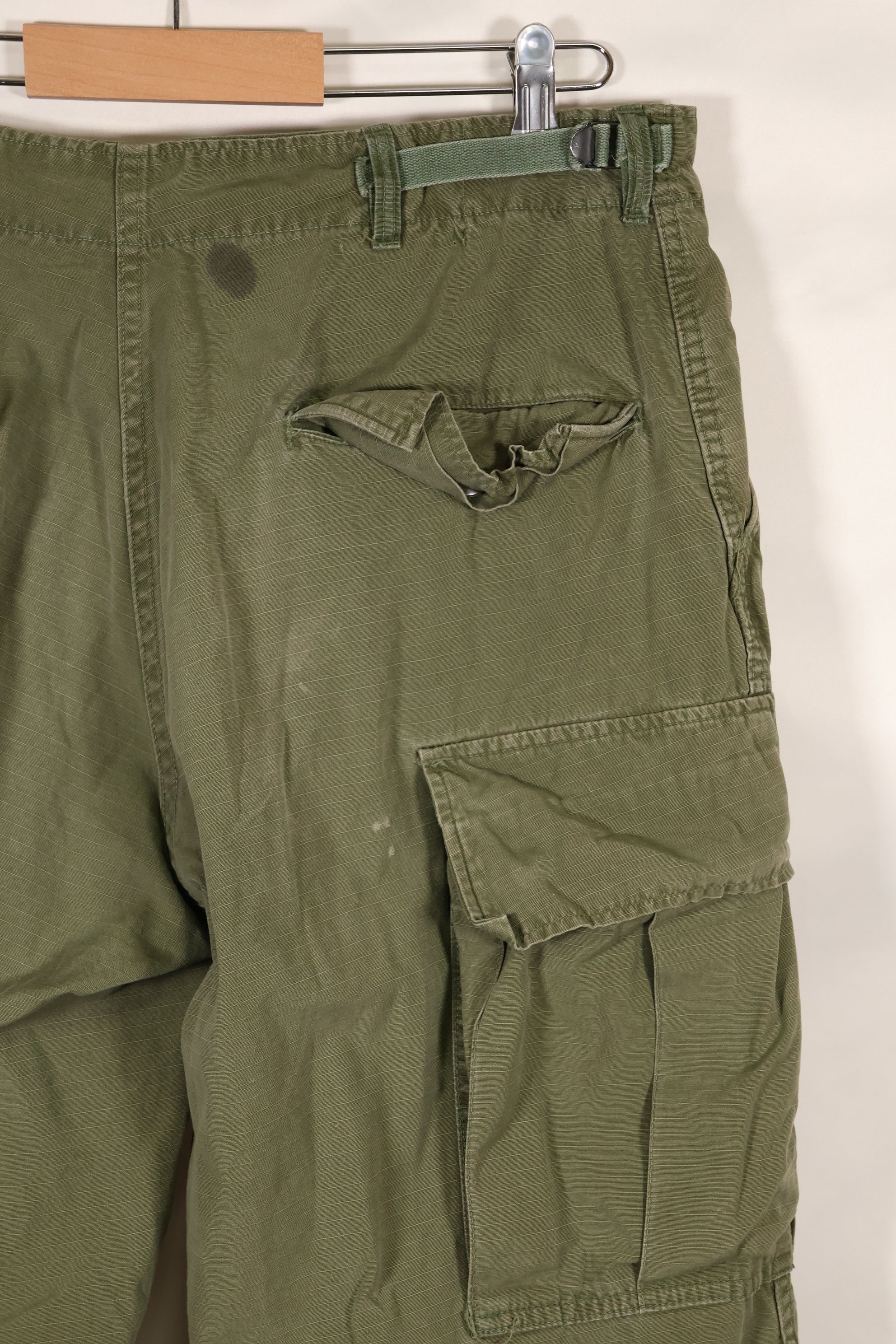 1966年〜68年頃　M-Sサイズ　4th Model ジャングルファティーグ　パンツ　中古品　映画会社放出 B