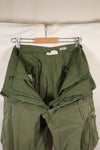 Mid-1960s MEDIUM-SHORT 2nd Model Jungle Fatigue Pants, used.