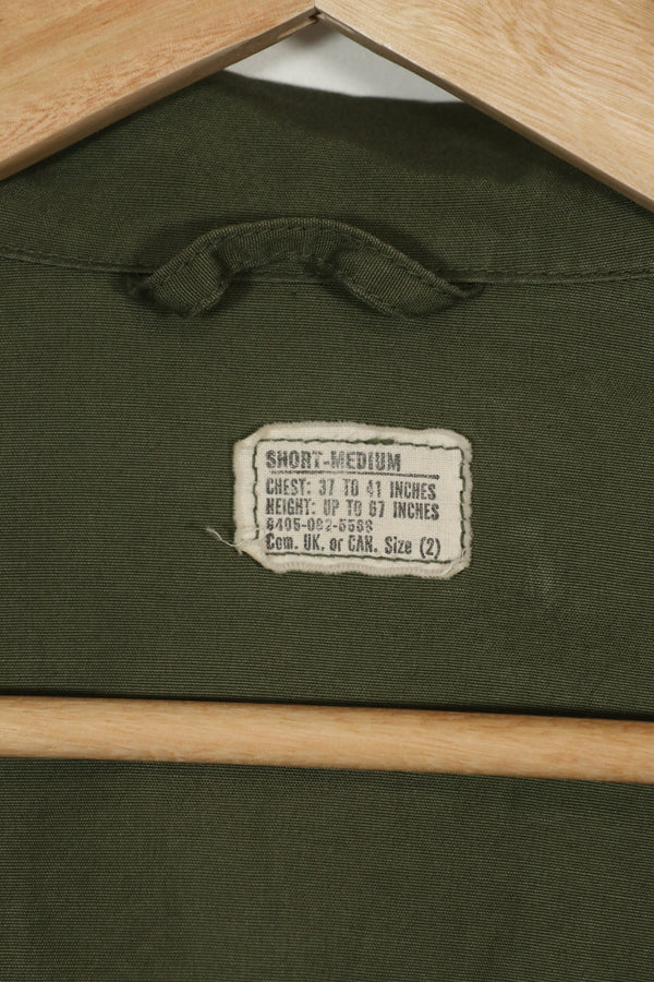 正品1964年第一代丛林迷彩夹克，状况良好，尺码ML。