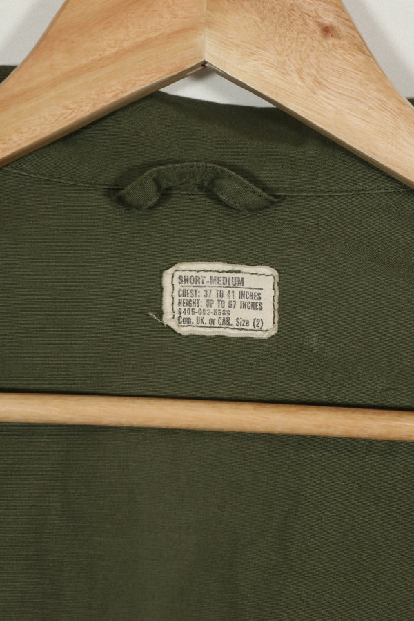 正品1964年第一代丛林迷彩夹克，状况良好，尺码ML。