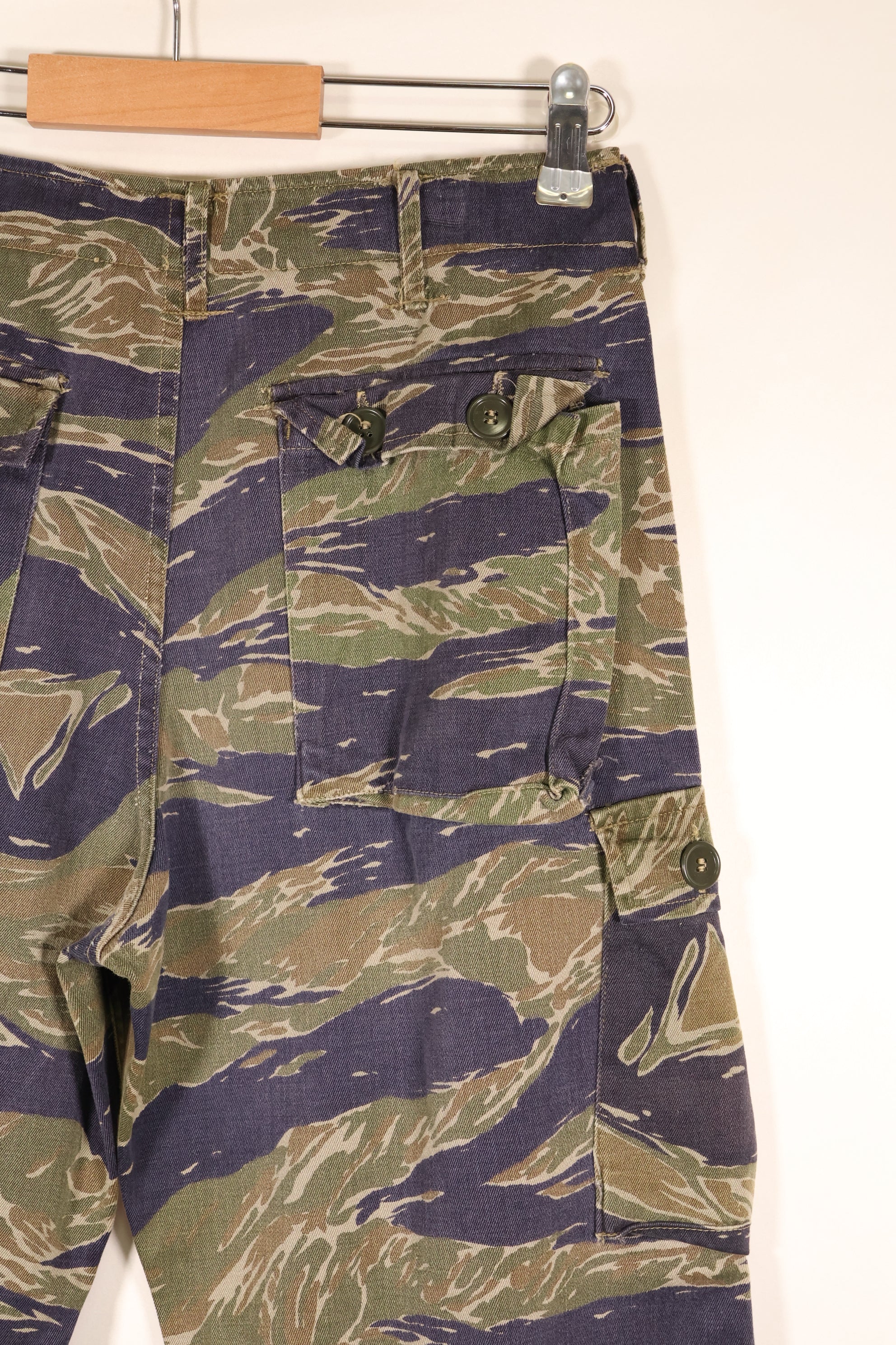 1960年代中頃　A-M　シルバータイガー　Asianカット　タイガーストライプ　パンツ　中古品