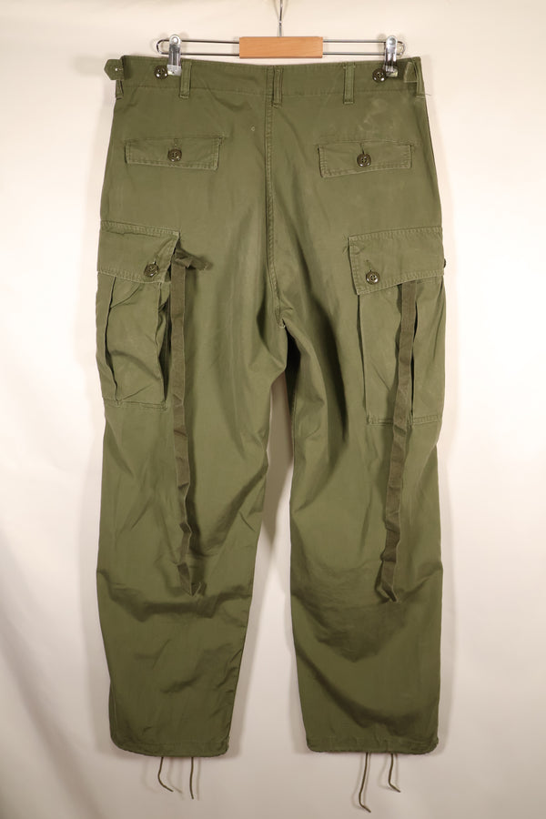 1963~64年契約　推定 M-R　1st Model ジャングルファティーグ　パンツ　タグなし　中古品