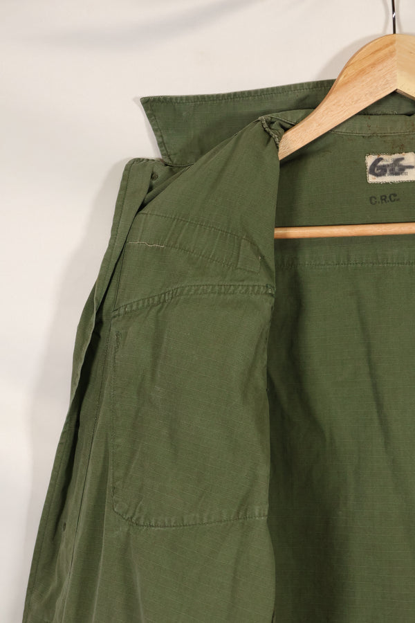 1968年契約　X-SMALL-SHORT　4th Model ジャングルファティーグ　ジャケット　中古品　映画会社放出