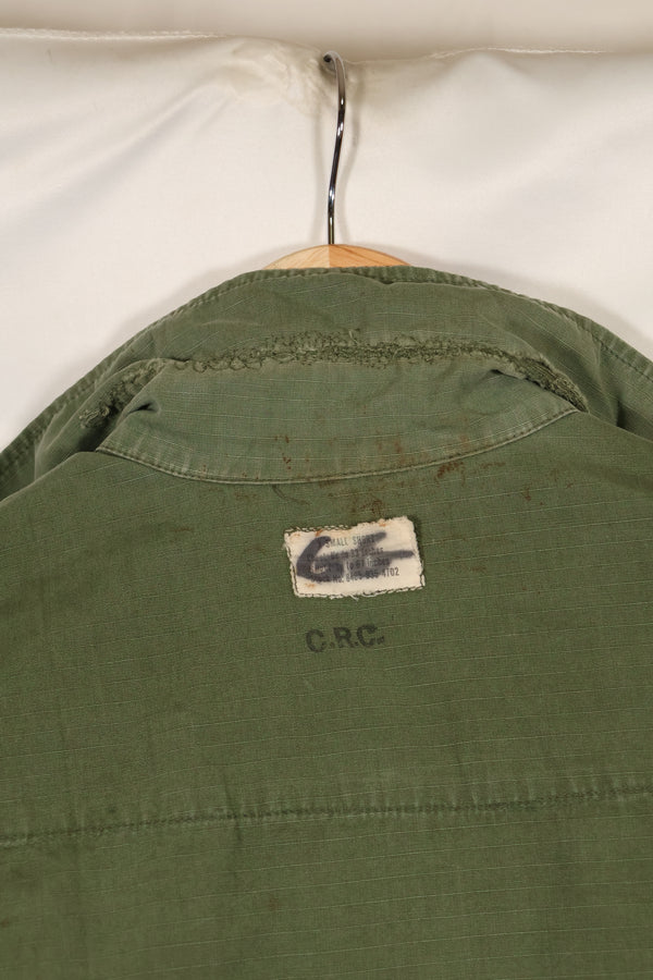 1968年契約　X-SMALL-SHORT　4th Model ジャングルファティーグ　ジャケット　中古品　映画会社放出