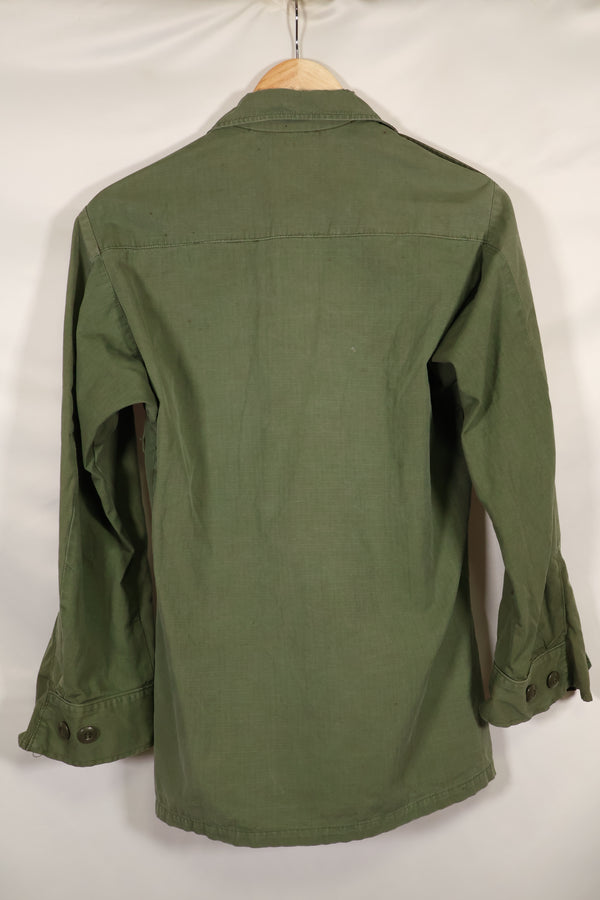 1968年契約　X-SMALL-SHORT　4th Model ジャングルファティーグ　ジャケット　中古品　映画会社放出