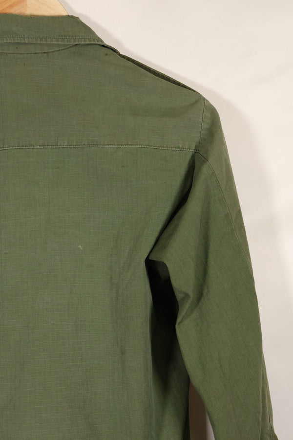 1968年契約　X-SMALL-SHORT　4th Model ジャングルファティーグ　ジャケット　中古品　映画会社放出