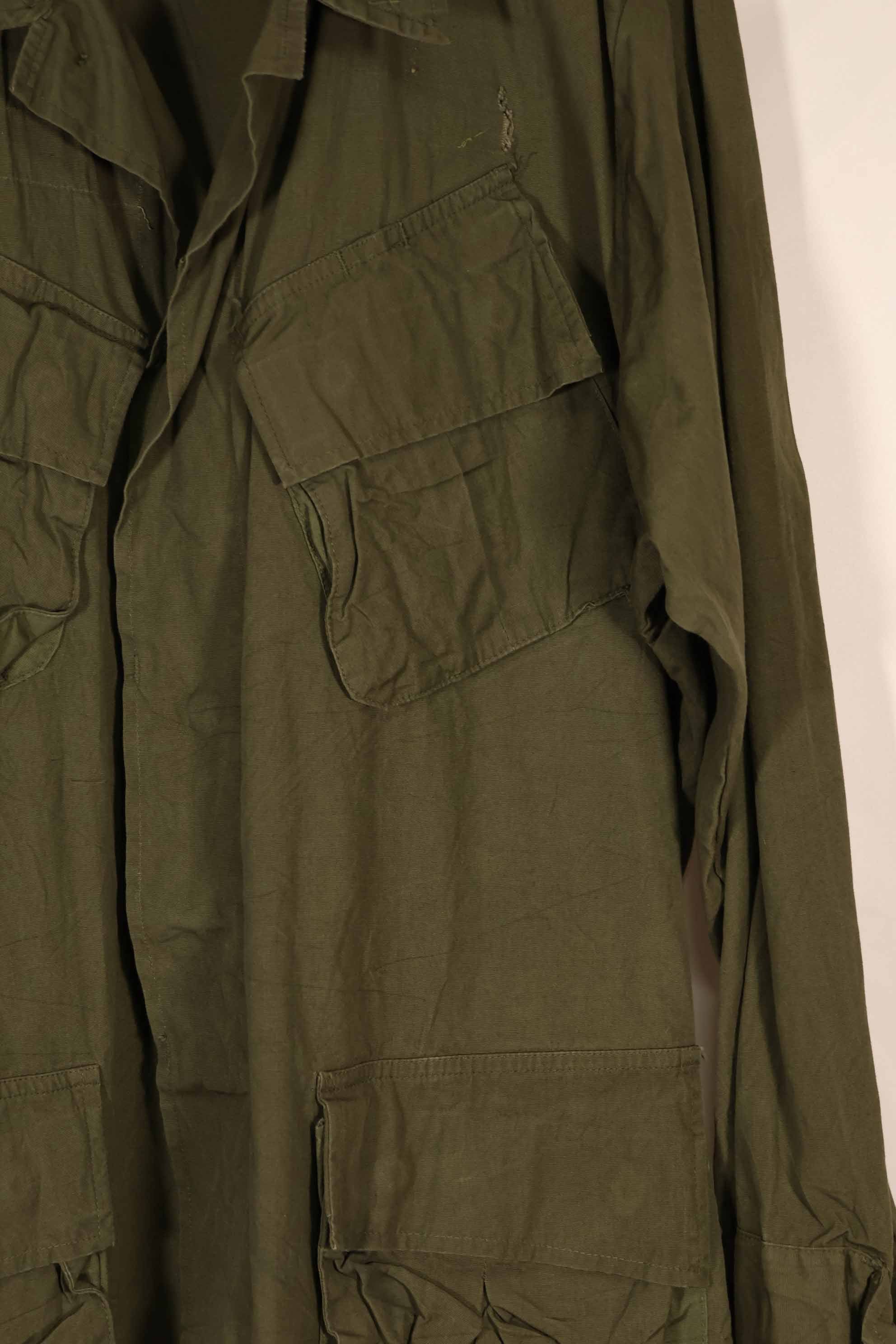 実物　1969年製　3rd Model ジャングルファティーグ　ジャケット　M-S　中古品
