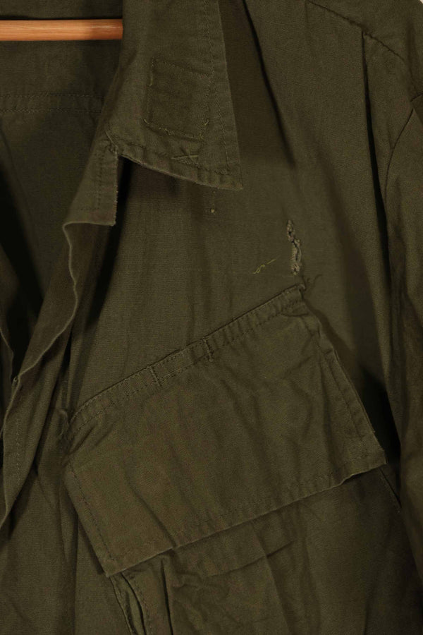 実物　1969年製　3rd Model ジャングルファティーグ　ジャケット　M-S　中古品