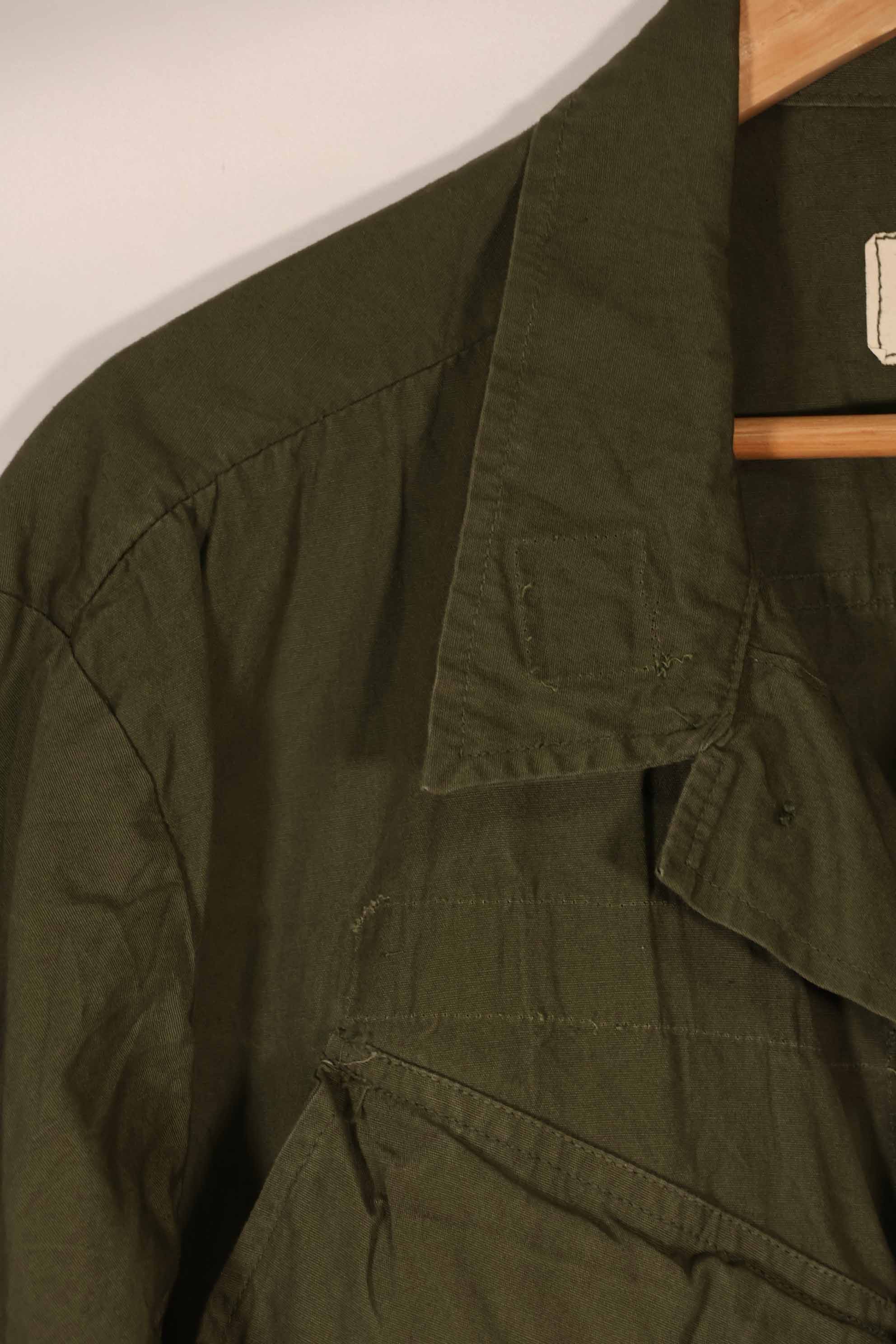 実物　1969年製　3rd Model ジャングルファティーグ　ジャケット　M-S　中古品