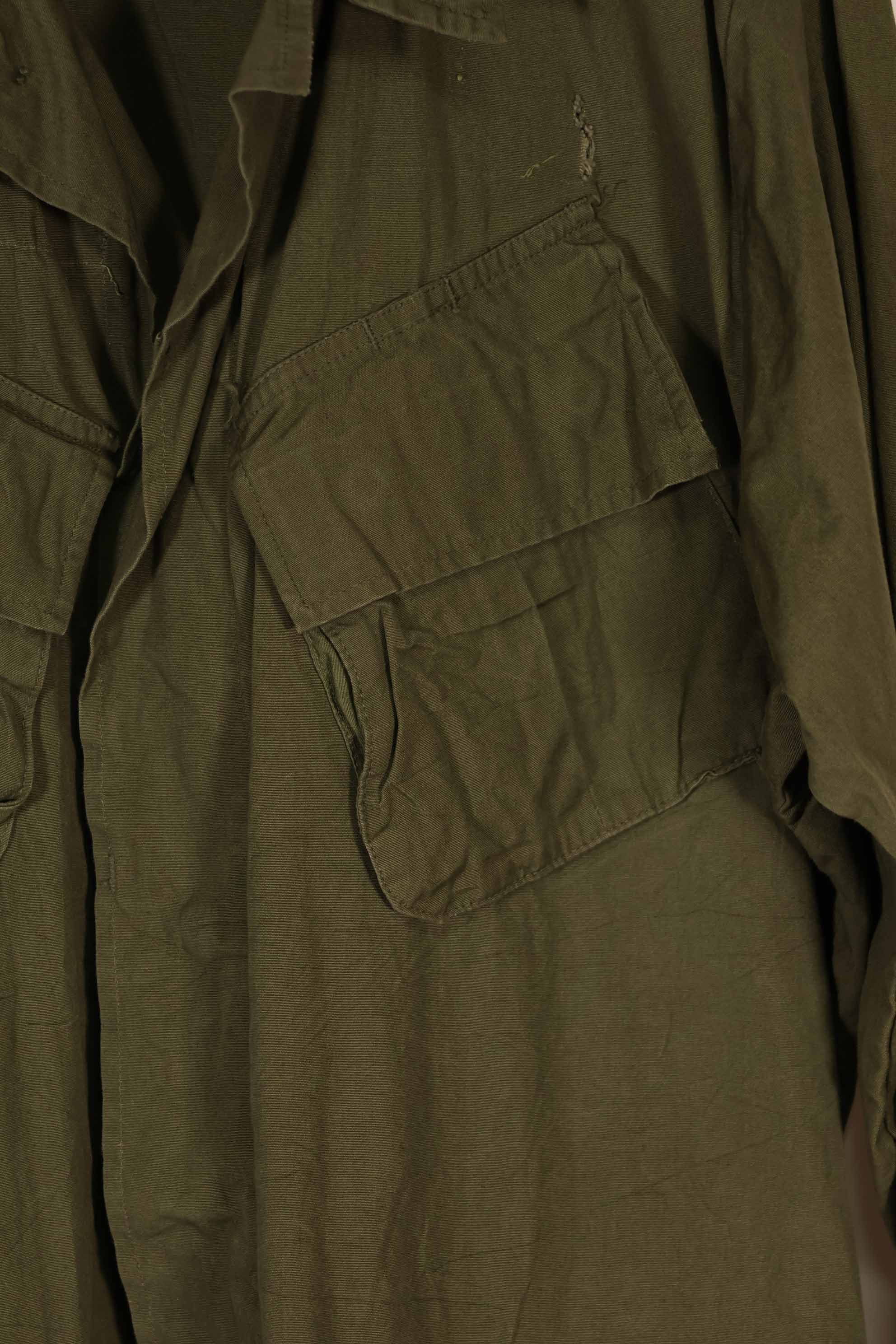 実物　1969年製　3rd Model ジャングルファティーグ　ジャケット　M-S　中古品