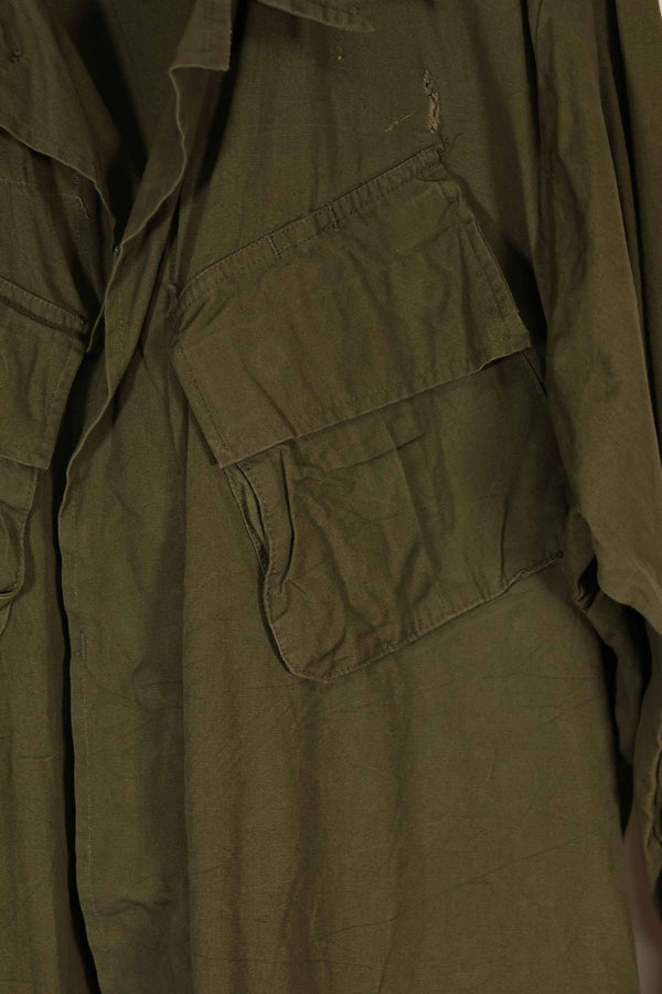 実物　1969年製　3rd Model ジャングルファティーグ　ジャケット　M-S　中古品