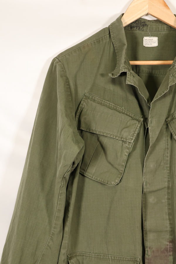 Circa 1970 S-R Size 4th Model Jungle Fatigue Jacket, used, released by film company.
