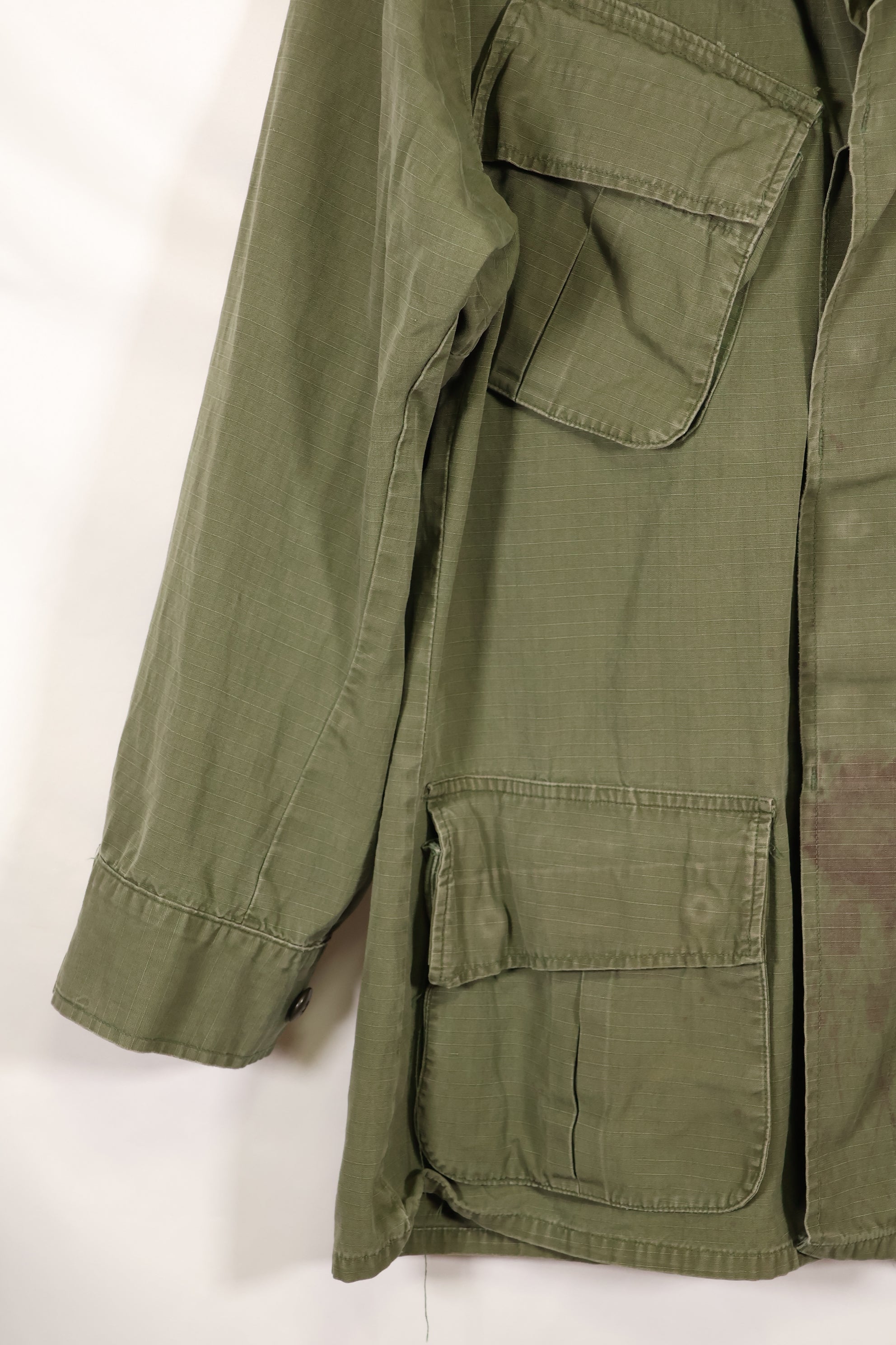 Circa 1970 S-R Size 4th Model Jungle Fatigue Jacket, used, released by film company.