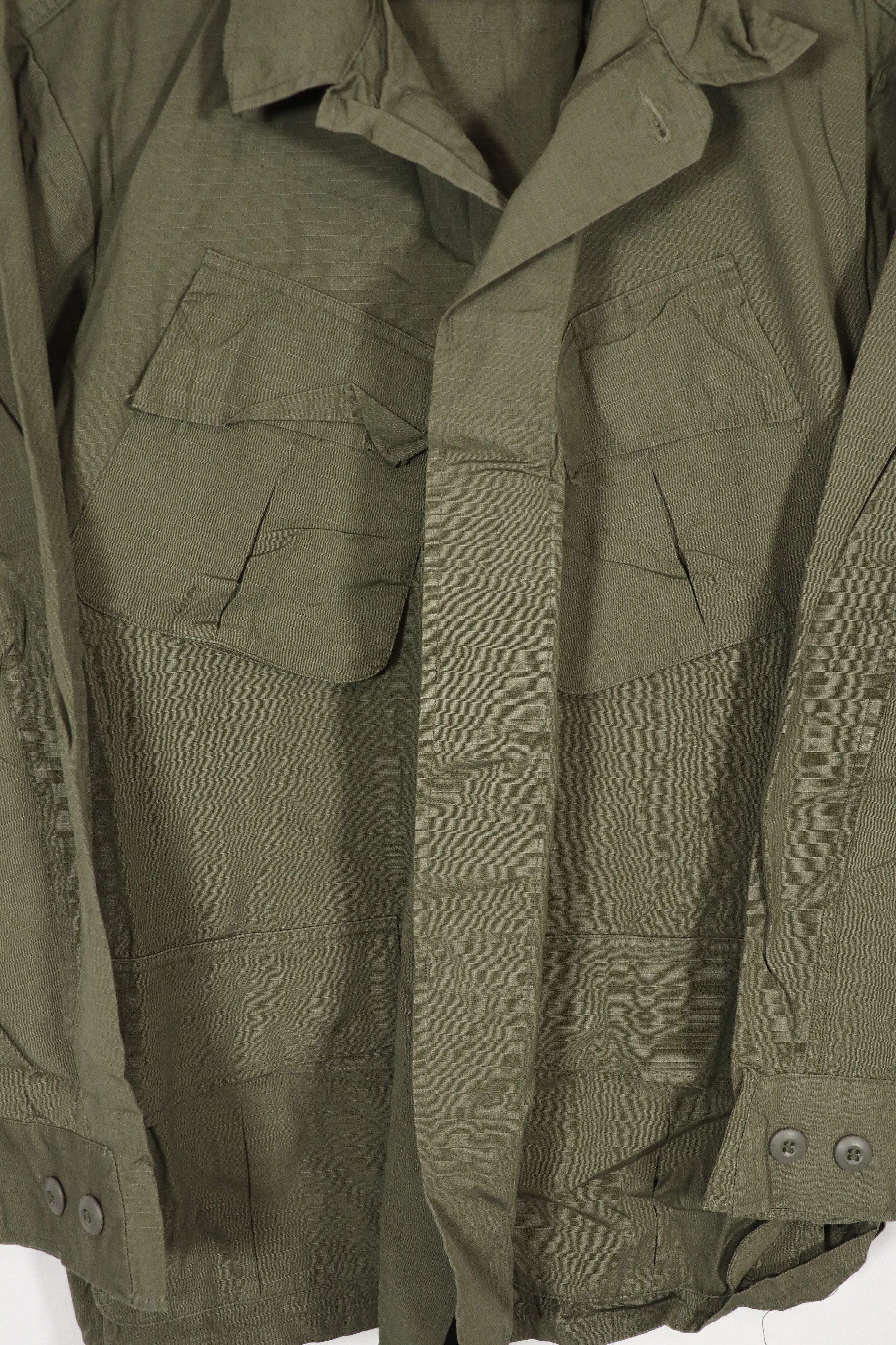 実物　デッドストック品　4th Model ジャングルファティーグ　ジャケット　L-S　長期保管品 F