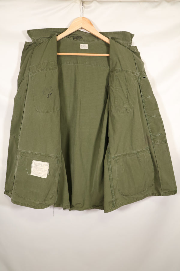 Circa 1970 S-R Size 4th Model Jungle Fatigue Jacket, used, released by film company.