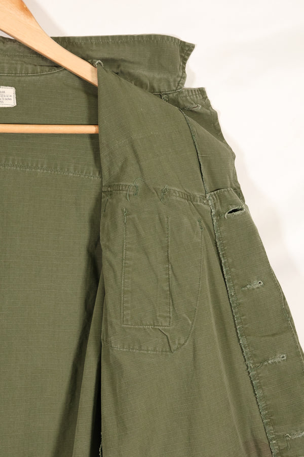 Circa 1970 S-R Size 4th Model Jungle Fatigue Jacket, used, released by film company.