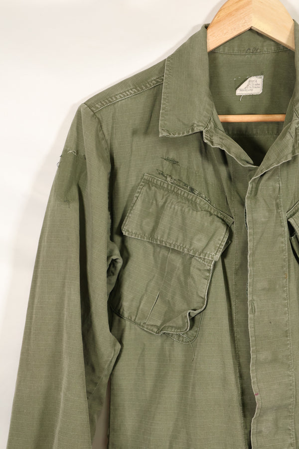 Circa 1969 XS-R size 4th Model Jungle Fatigue Jacket, used, released by film company.