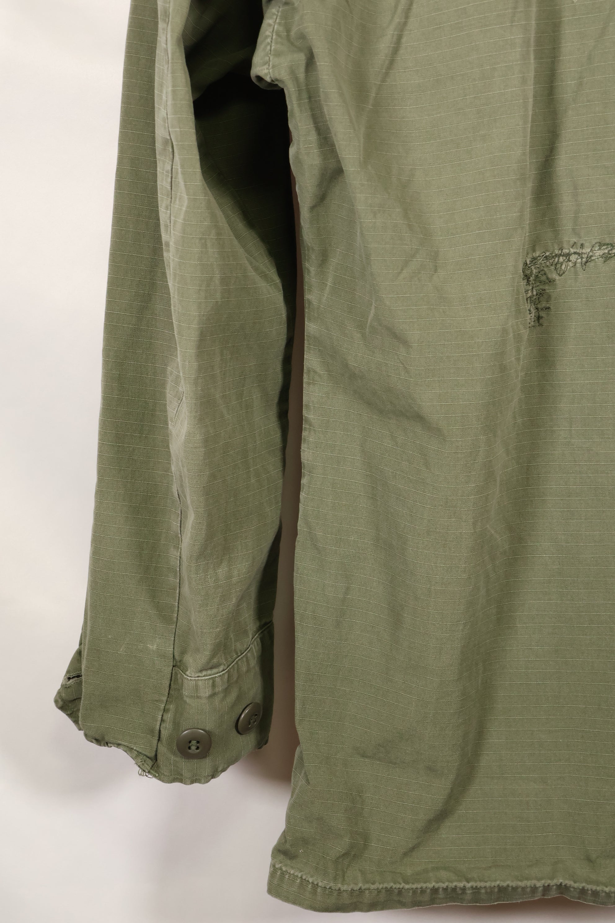 Circa 1969 XS-R size 4th Model Jungle Fatigue Jacket, used, released by film company.