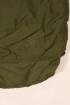 Real 1970 U.S. Army helmet bag, ERDL camouflage lining, rare, used.