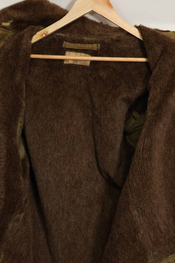 1940年代〜50年代　アメリカ海軍　N-1　デッキジャケット　サイズ 36　中古品