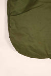 Real 1970 U.S. Army helmet bag, ERDL camouflage lining, rare, used.