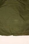 Real 1970 U.S. Army helmet bag, ERDL camouflage lining, rare, used.