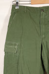 Circa 1968 S-R Size 4th Model Jungle Fatigue Pants, Used, Released by Film Company