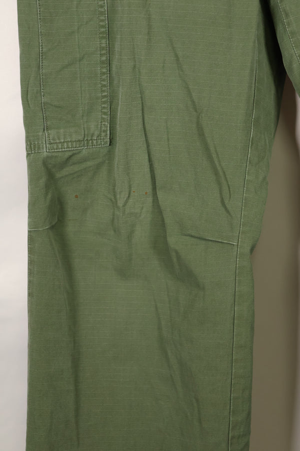 Circa 1968 S-R Size 4th Model Jungle Fatigue Pants, Used, Released by Film Company