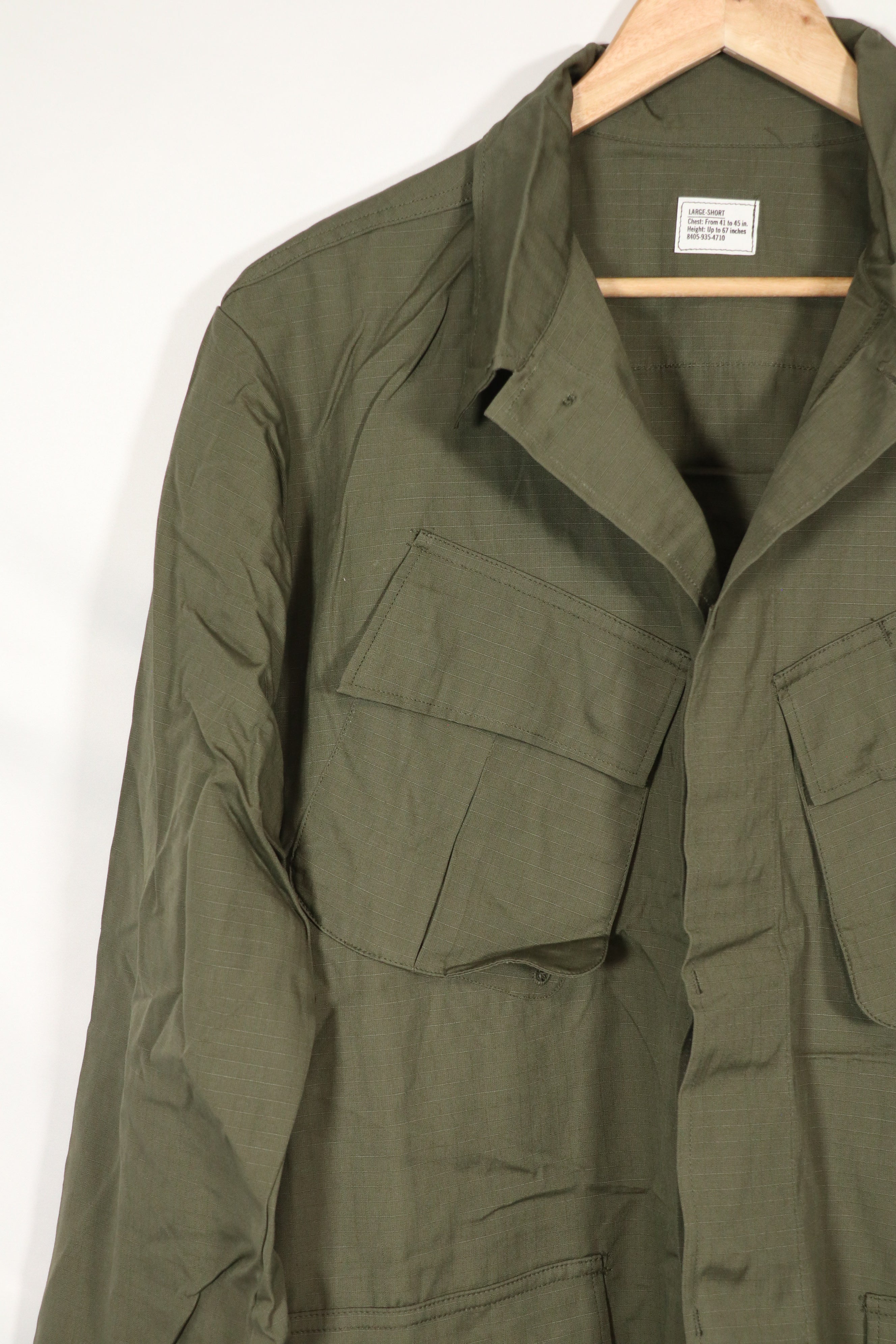 実物　デッドストック品　4th Model ジャングルファティーグ　ジャケット　L-S　長期保管品 I