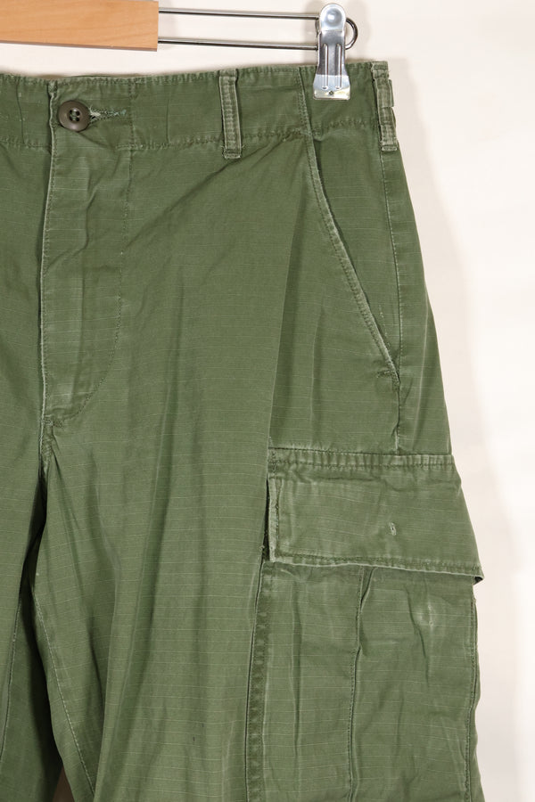 Circa 1968 S-R Size 4th Model Jungle Fatigue Pants, Used, Released by Film Company