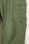 Circa 1968 S-R Size 4th Model Jungle Fatigue Pants, Used, Released by Film Company